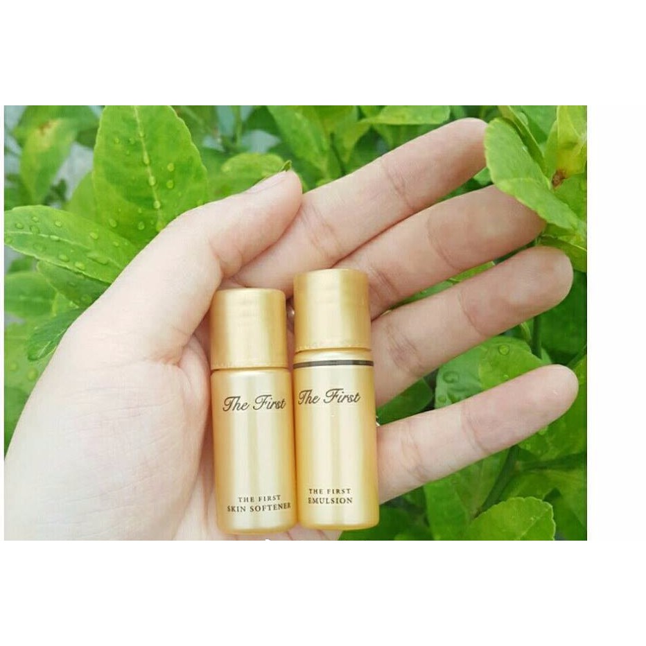 OHUI THE FIRST SKIN SOFTENER & OHUI THE FIRST EMULSION - cặp đôi nước hoa hồng và sữa dưỡng the firs