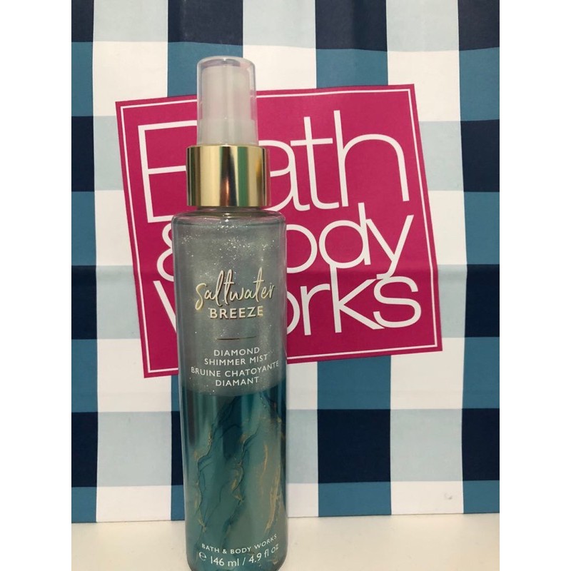 Xịt thơm Bath and Body work Salt Water Breeze có nhũ | BigBuy360 - bigbuy360.vn
