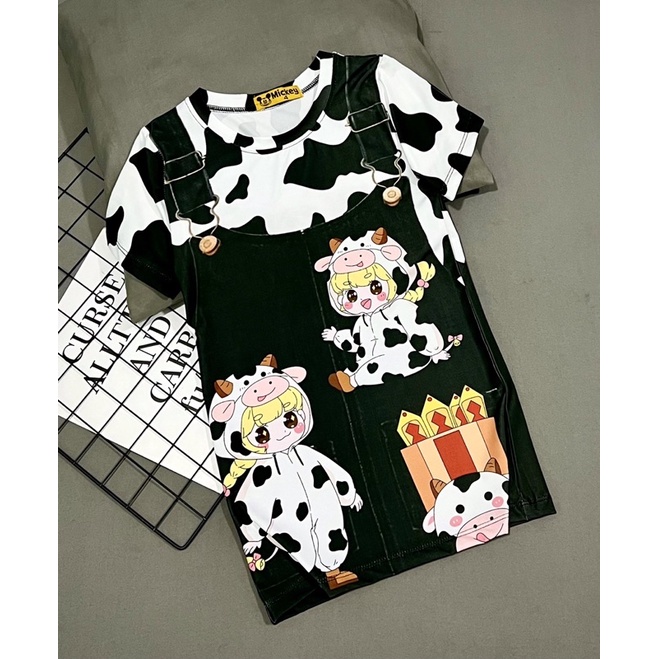 Đầm Thun lạnh giả JEAN cho bé 10kg tới 21kg