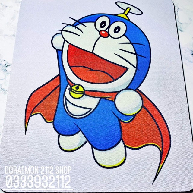 Miếng lót chuột 5mm kích thước 20x24cm Doraemon