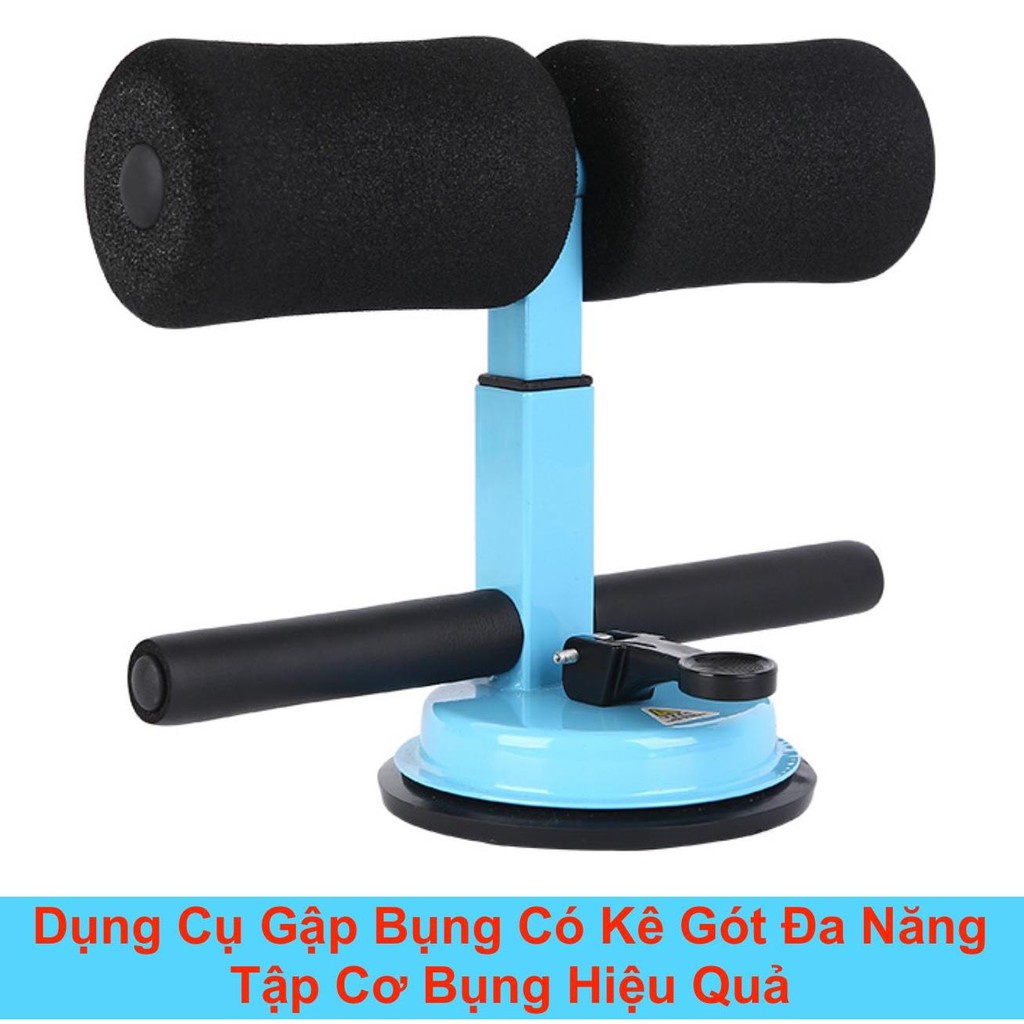 Dụng Cụ Tập Bụng Gập Đa Năng Có Đệm Gót Chân - Hỗ Trợ Các Bài Cơ Gym Tại Nhà Giảm Mỡ