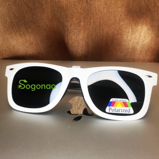 Gọng Kính Râm Kẹp Kính Cận Thời Trang Tối Giản - Tặng Hộp, Khăn