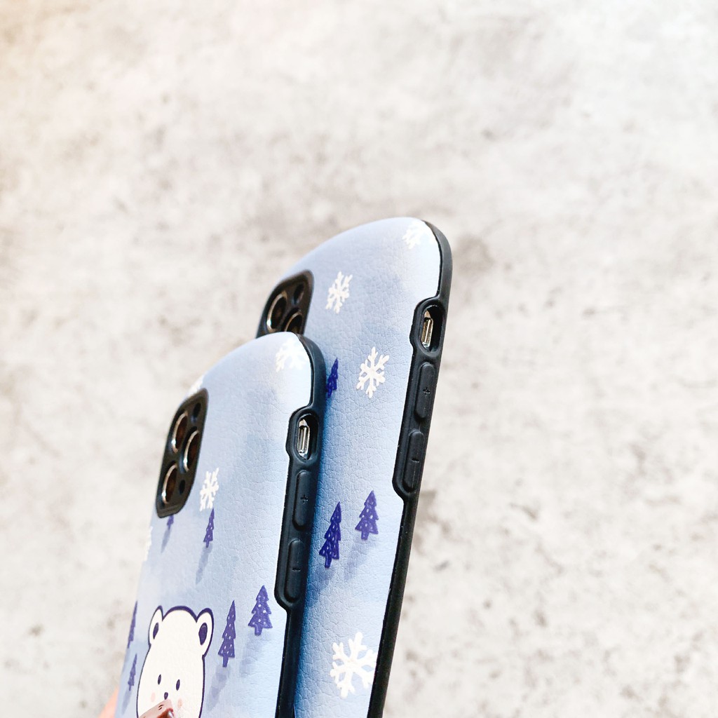 Ốp lưng iphone Bắc cực IMD viền cong dày dặn 5/5s/6/6plus/6s/6splus/7/7plus/8/8plus/x/xr/xs/11/12/pro/max/plus/promax | BigBuy360 - bigbuy360.vn
