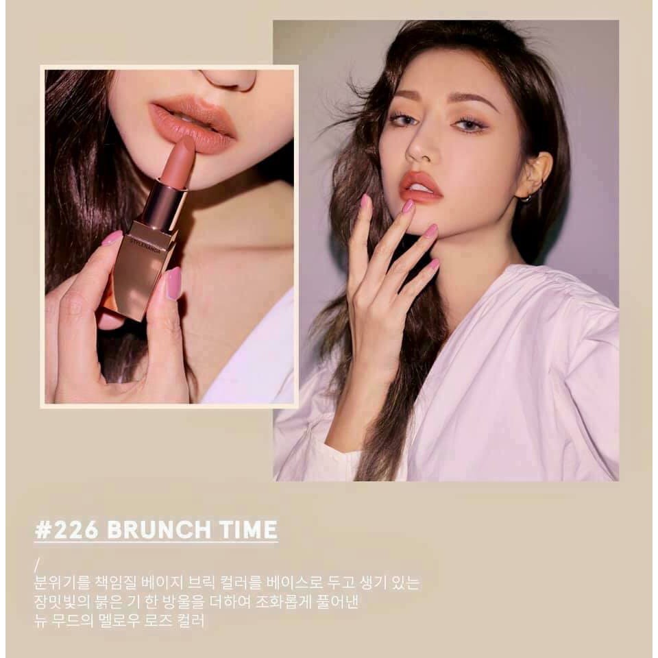 SON THỎI 3CE MATTE LIP COLOR MÀU 226 CHÍNH HÃNG