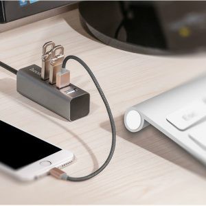 Bộ Chia 4 Cổng Usb HB1 Chính Hãng HoCo