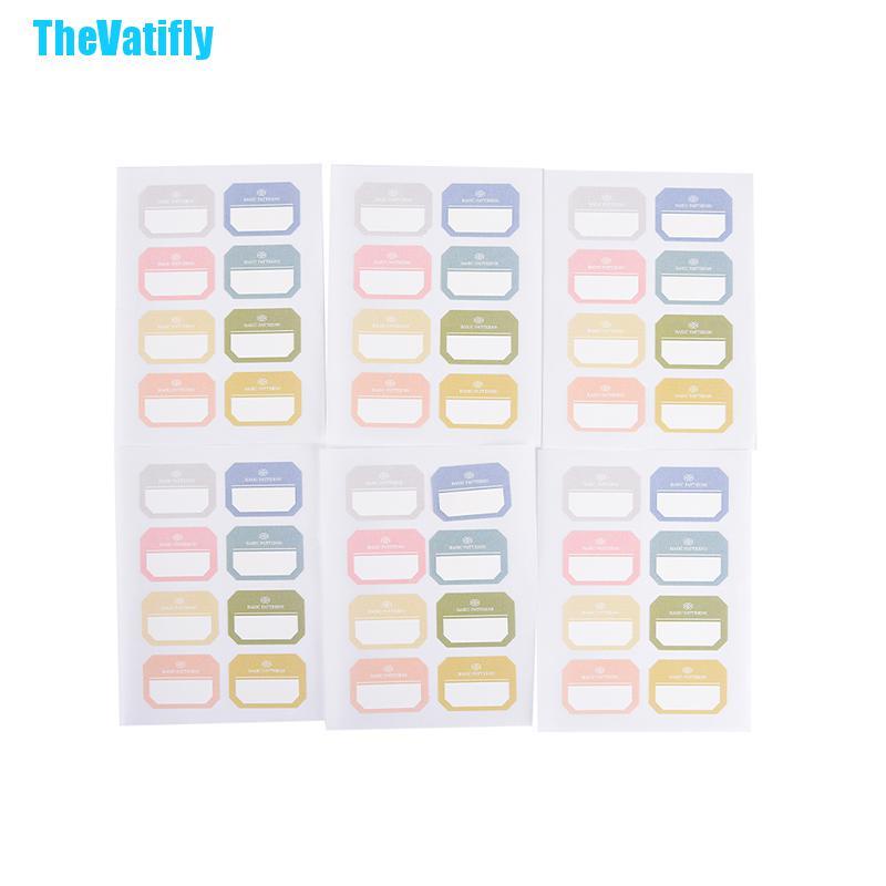 Bộ 6 Miếng Dán Tự Dính Tiện Dụng