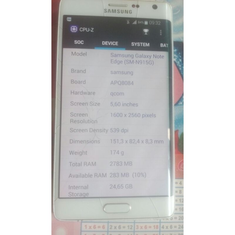 điện thoại Samsung Galaxy Note edge