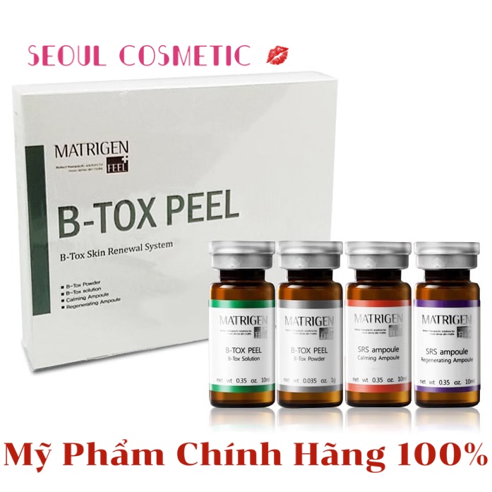THAY DA SINH HỌC HÀN QUỐC BTOX PEEL MATRIGEN