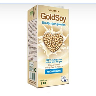 SỮA ĐẬU NÀNH GOLDSOY VINAMILK không đường 1L