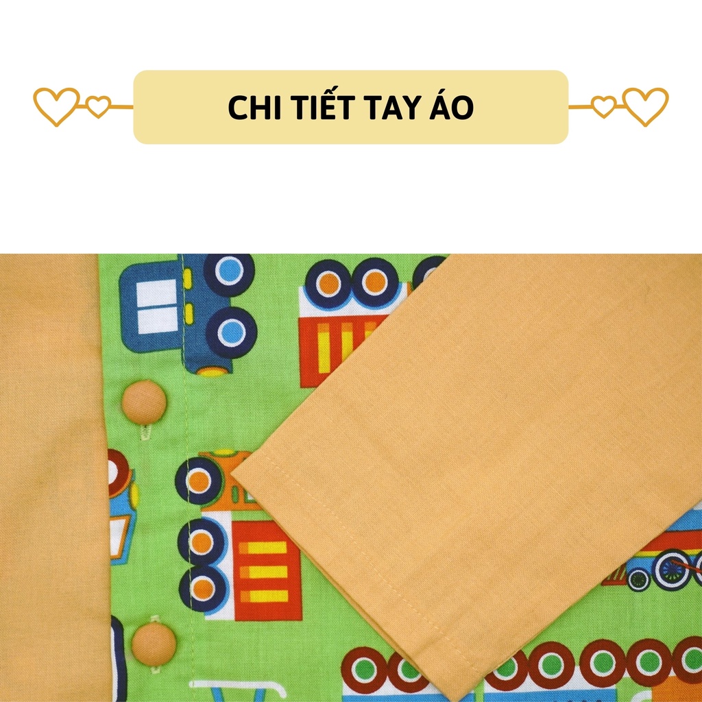 Áo dài cho bé trai 27Kids áo nam cách tân may từ vải thô kiện hàn quốc cho trẻ từ 2-7 tuổi GLDR2