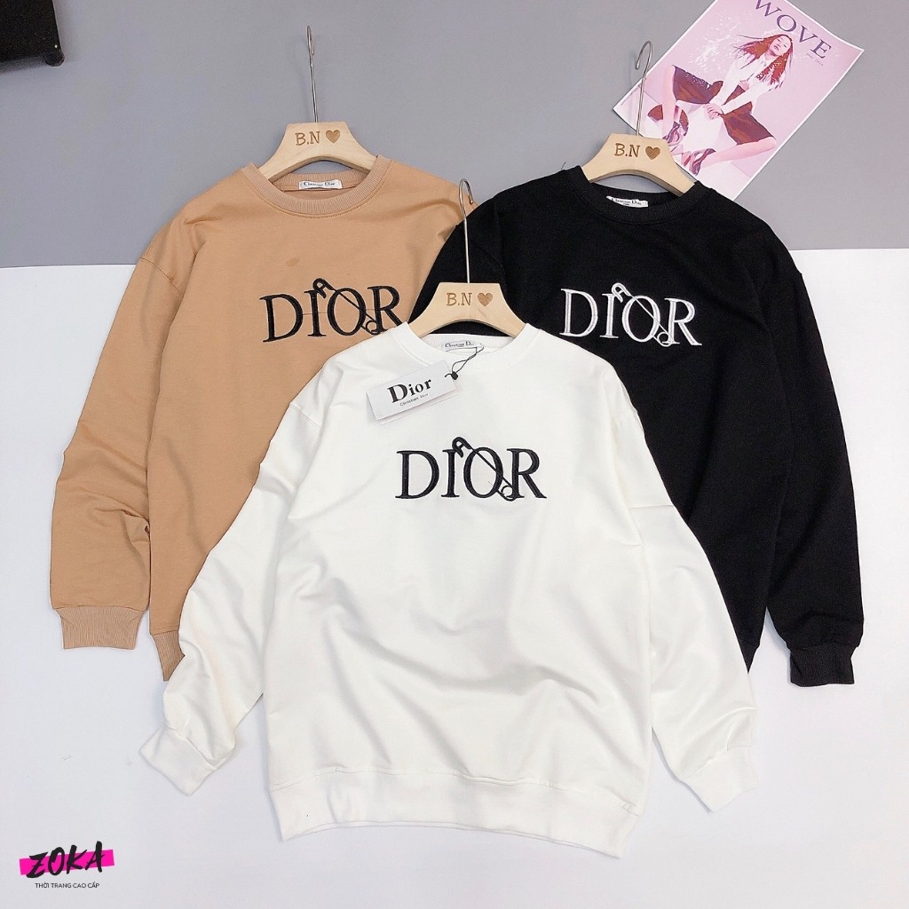 Áo Nỉ Nữ Áo Nỉ Dài Tay Thời Trang Basic Chất Nỉ Zip Cao Cấp