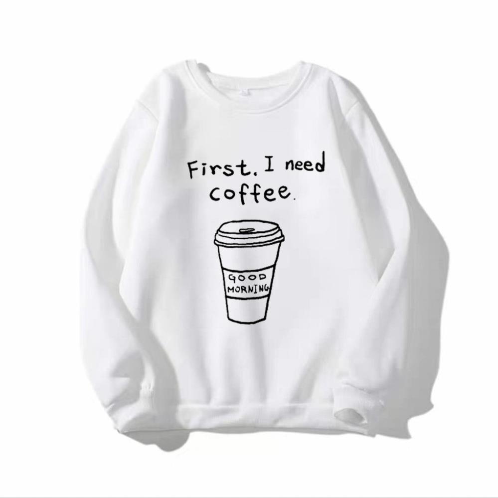 Áo sweater coffee nam nữ, Áo hoodie unisex form rộng Liên Lại | BigBuy360 - bigbuy360.vn