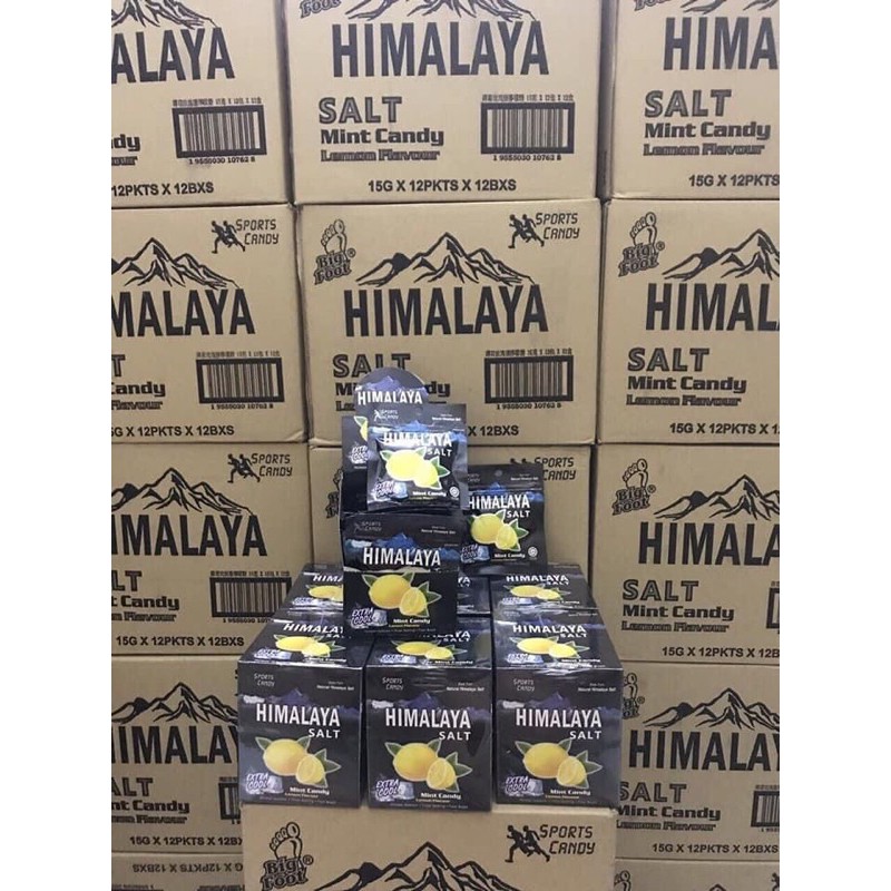 Kẹo Chanh Muối Hymalaya Hộp 12 Gói
