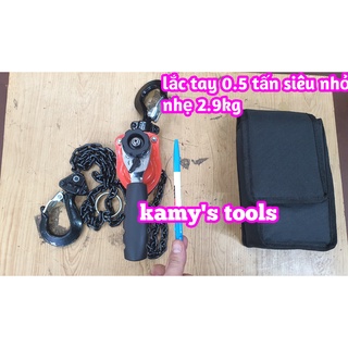  PA LĂNG XÍCH LẮC TAY NITTO 0.5 TẤN 500KG XÍCH DÀI 1.5 MÉT VR-05 