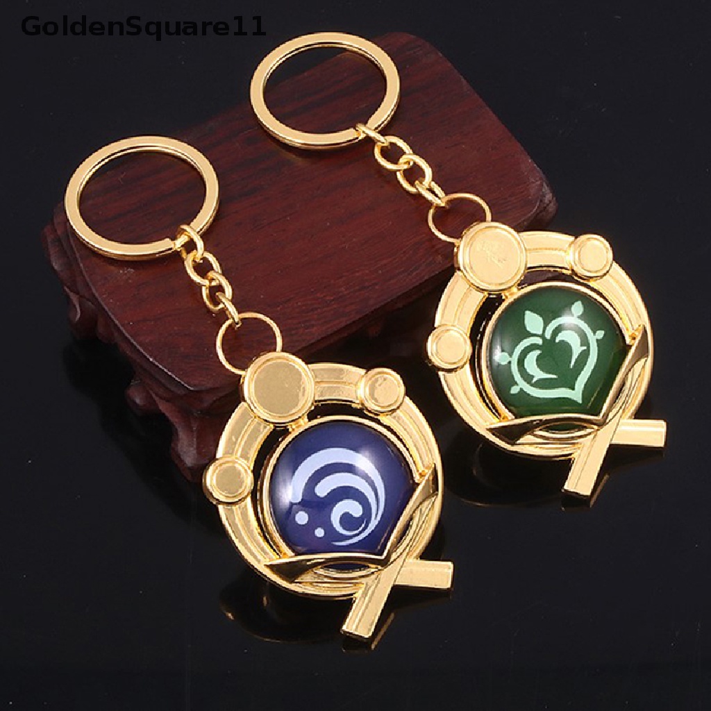 Móc Khóa Phát Sáng Tầm Nhìn Ban Đêm Lnzuma Ganyu Keqing Xiao Goldsquare11