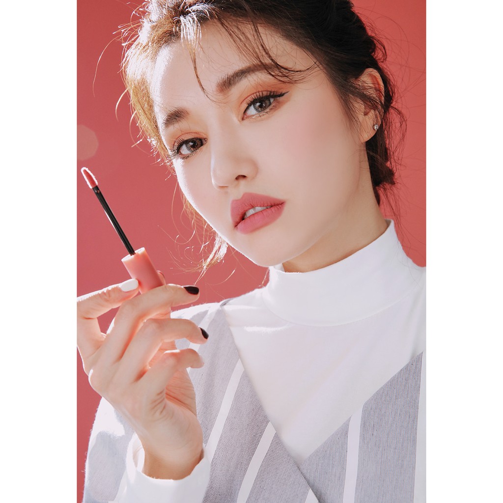 Son Kem Lì 3CE Velvet Lip Tint #Near And Dear - Màu Hồng Đất Số 5 - Chính Hãng Hàn Quốc