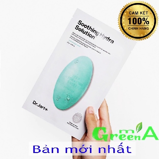Dr.Jart+ Mặt nạ làm dịu da, cấp ẩm Soothing Hydra Solution Mask cho da mềm mịn, ngừa mụn