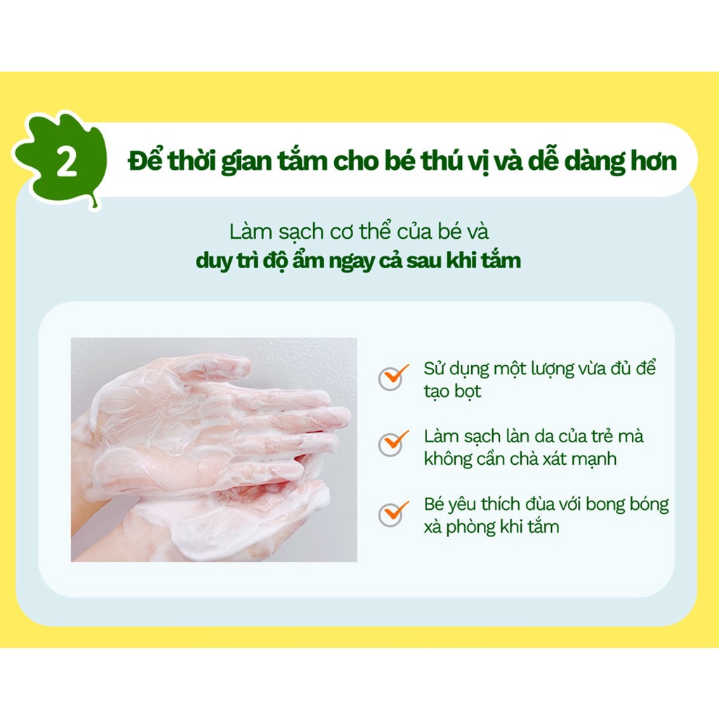 Sữa Tắm Chăm Sóc Da Đặc Biệt Cho Trẻ em GREENFINGER MY KIDS WASH 320ml (1 chai)