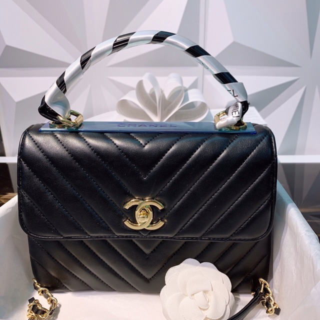 Túi xách cha...nel da thật