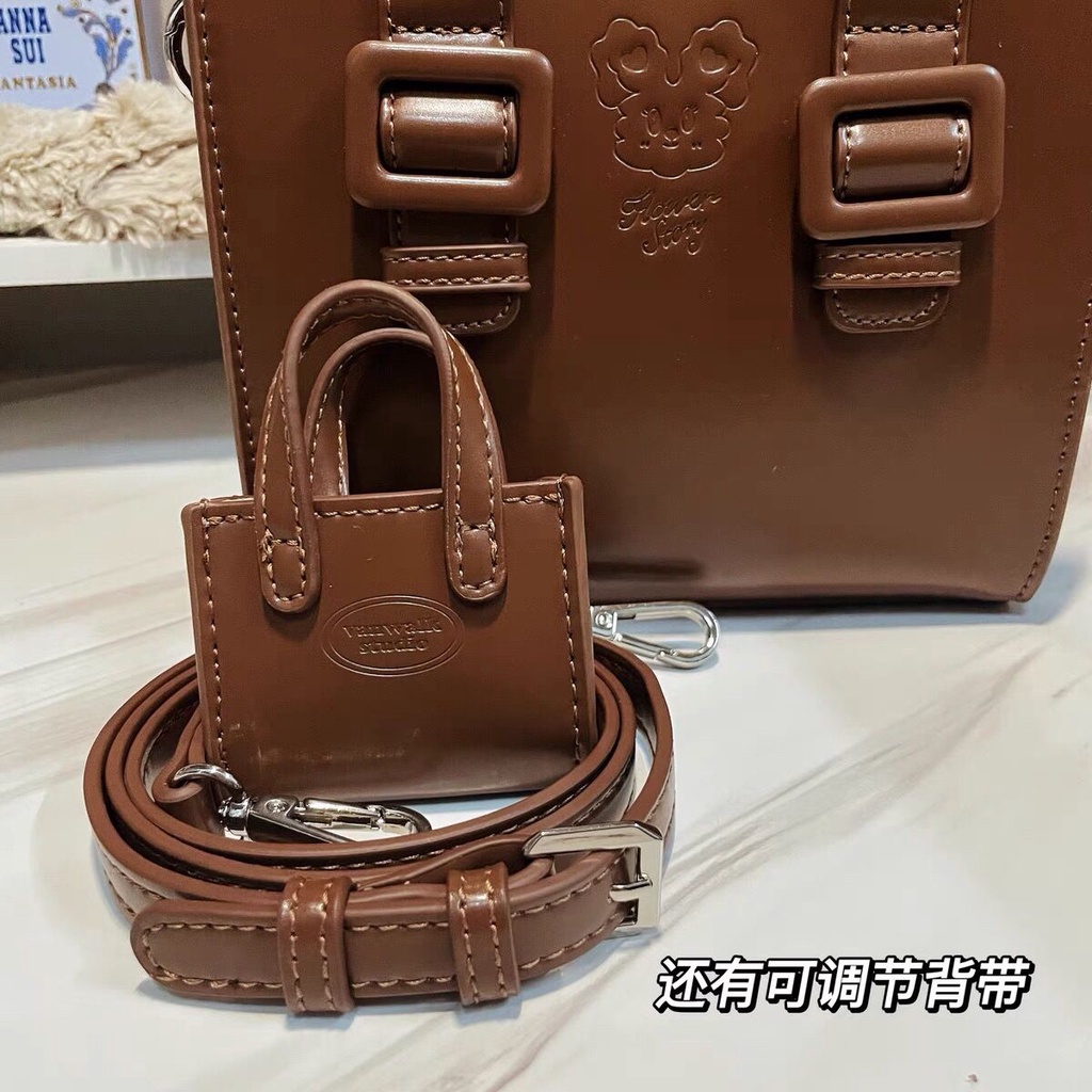 Túi Xách Đeo Vai Màu Sắc Kẹo Ngọt Thanh Lịch Thời Trang Mùa Thu Cho Nữ