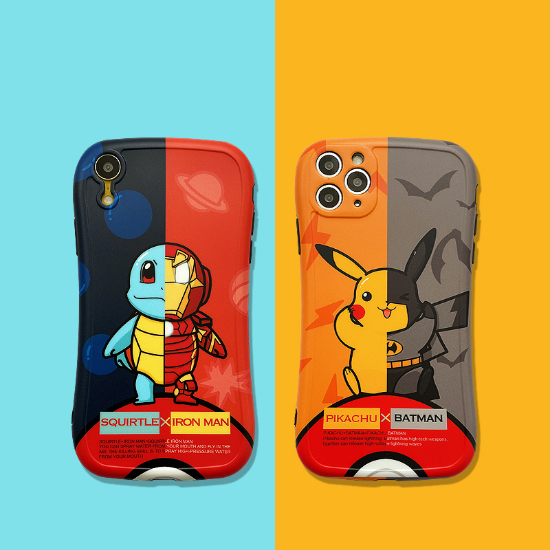 Ốp Lưng Mềm In Hình Rùa/ Pikachu Iphone 7 / 8 Plus / X / Xs / Xr / Xs Max / 11 / 11 Pro / 11 Pro Max / Se2