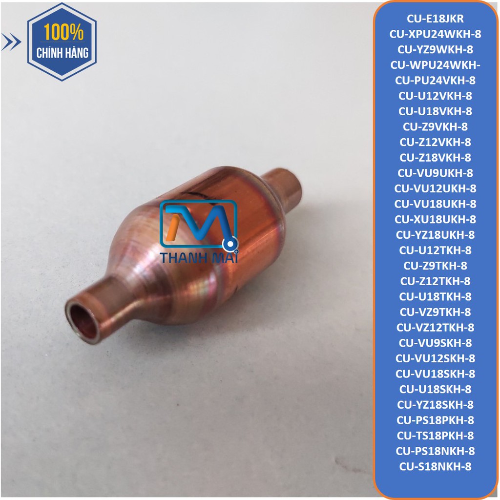 Phin lọc gas (lưới lọc gas) Máy lạnh Panasonic CU-E18JKR // XPU24WKH-8 // YZ9WKH-8 // U12VKH-8 // Z9VKH-8 // VU9UKH-8