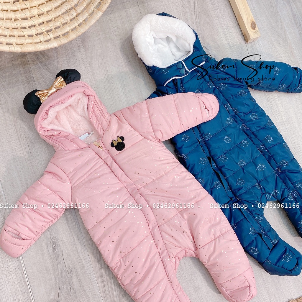 Body Phao Disney 2021 Chống Gió SIêu Nhẹ Ấm Cho Bé