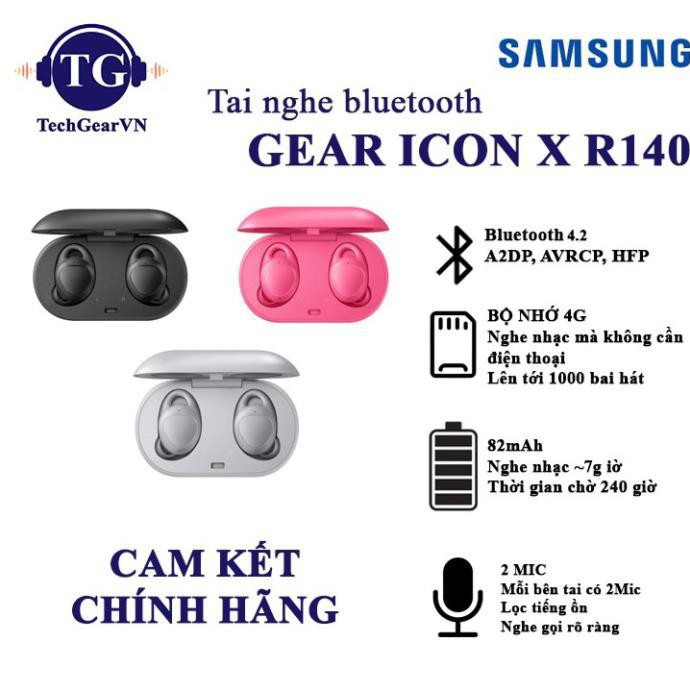 Tai nghe Bluetooth Samsung Gear Icon X 2018 chính hãng