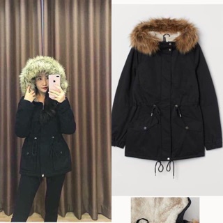 [ SẴN] ÁO PARKA H.M CHUẨN AUTH-Nga hoang 3/4