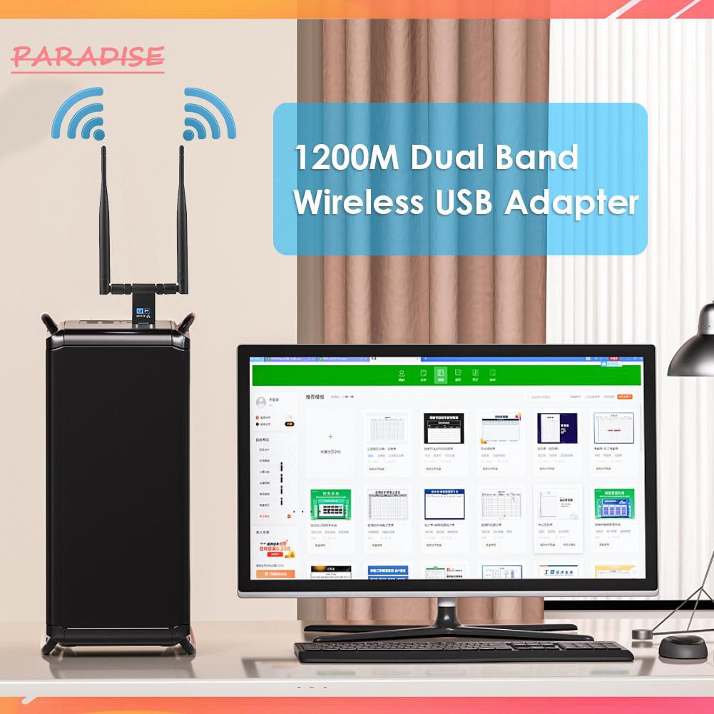 Usb Wifi 3.0 1200mbps 2.4ghz 5ghz Thẻ | BigBuy360 - bigbuy360.vn