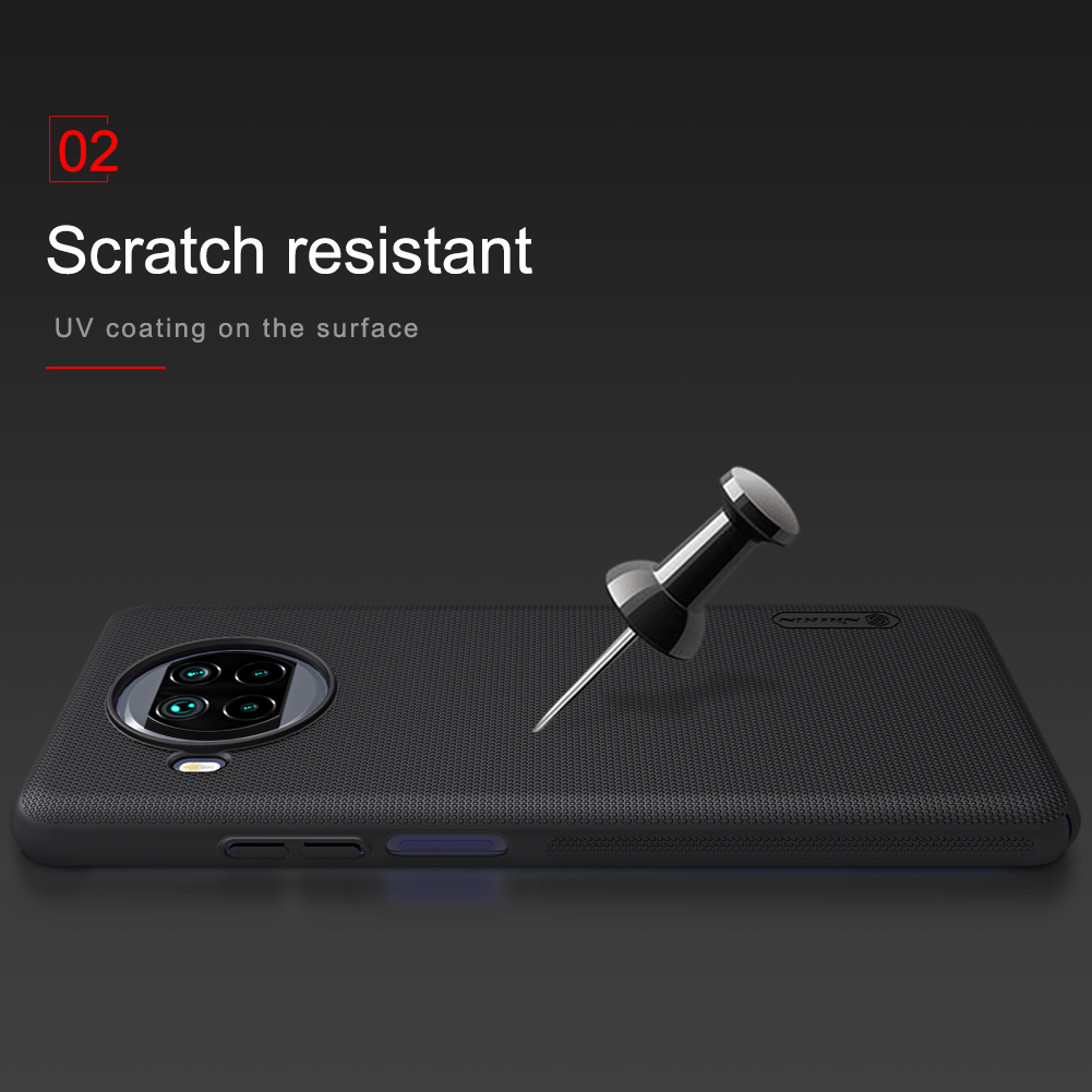 Ốp điện thoại NILLKIN bằng PC cứng mặt nhám chống sốc thích hợp cho Xiaomi Mi 10t Lite
