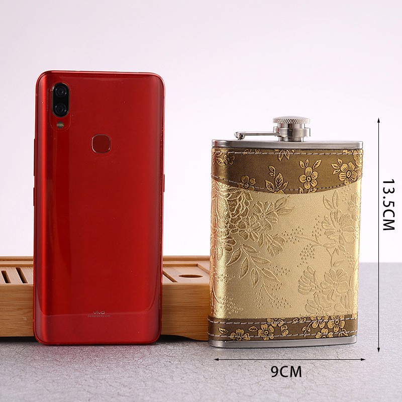 Bình Đựng Rượu Hip Flask 7oz Chất Liệu Thép Không Gỉ (Sk2)