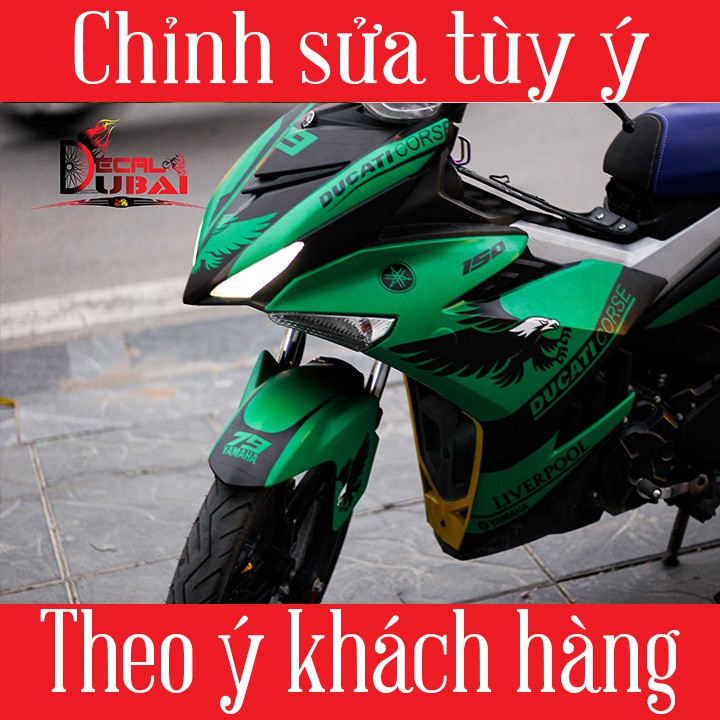 Tem Trùm Xe Exciter 150 ( Mới Nhất )