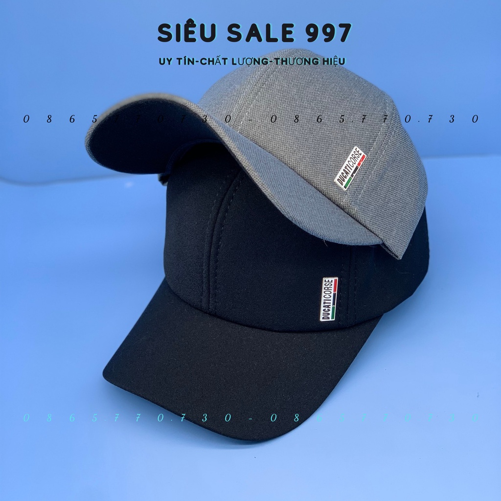 MŨ LƯỠI TRAI CHẤT NỈ ĐƠN GIẢN THỜI TRANG NAM NỮ