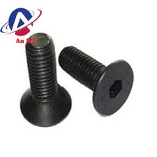 Lục giác chìm đen-Đầu Bằng-Đâu dù-M6 , M8 - Đầu Lục Lăng Thép đen