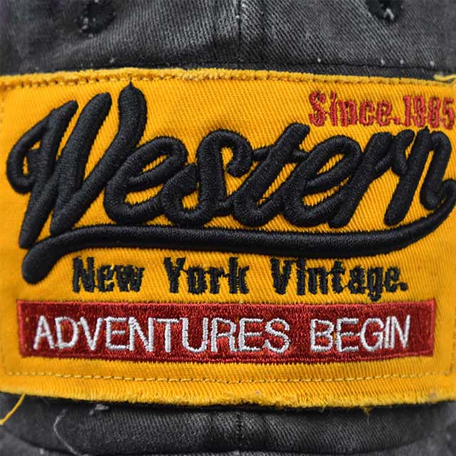 Mũ lưỡi trai ❤️ Nón kết Jean wax thêu chữ WESTERN phong cách unisex phù hợp cho cả nam lẫn nữ