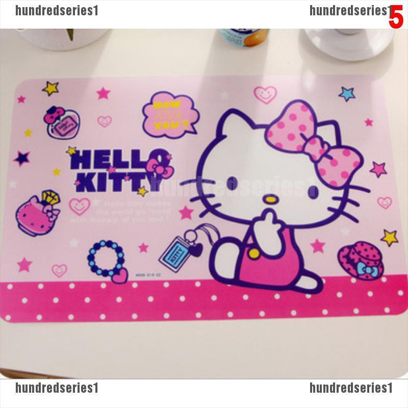 Thảm Trải Bàn Hình Hello Kitty / My Melody Đáng Yêu