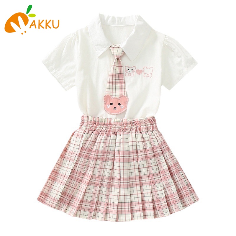 Set Đồng Phục Học Sinh Đáng Yêu Cho Bé Gái
