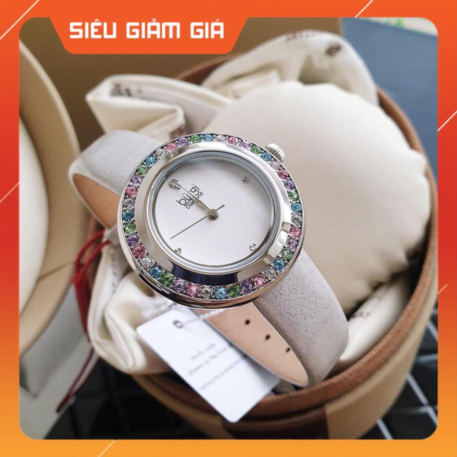 Đồng hồ nữ BURGI BUR265 viền đá Full Box ⚜️Hàng Authentic⚜️