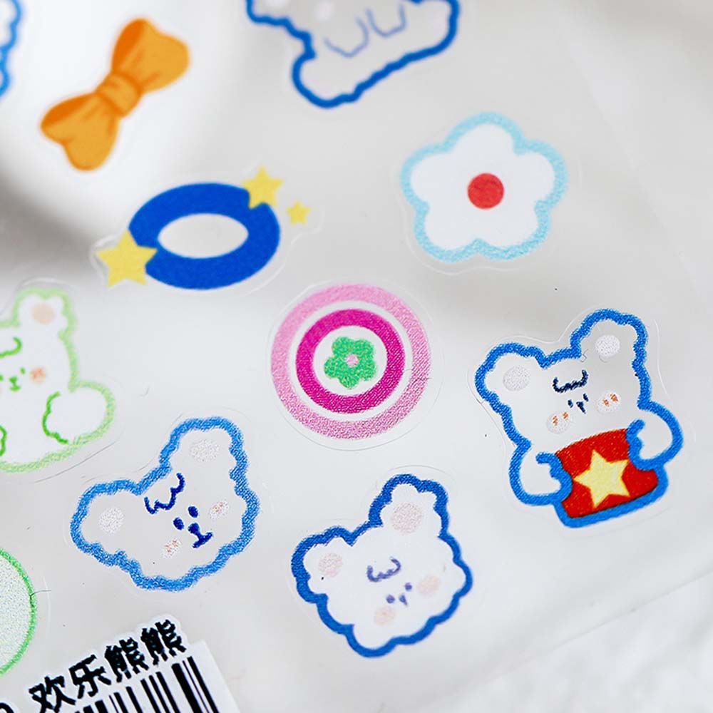 [Hàng mới về] Hình dán móng tay trang trí nghệ thuật siêu mỏng họa tiết hoạt hình đáng yêu phong cách Nhật Bản