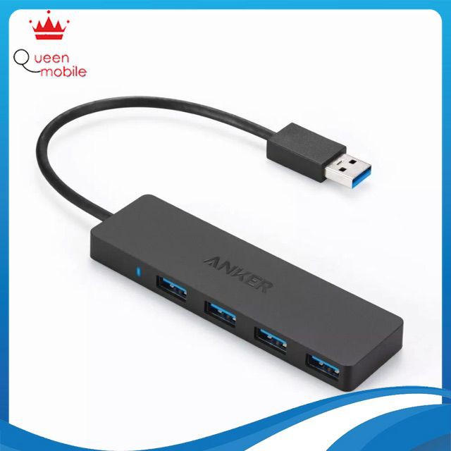 Bộ Chia Cổng USB 3.0 ANKER Ultra Slim - 4 Cổng USB - A7516