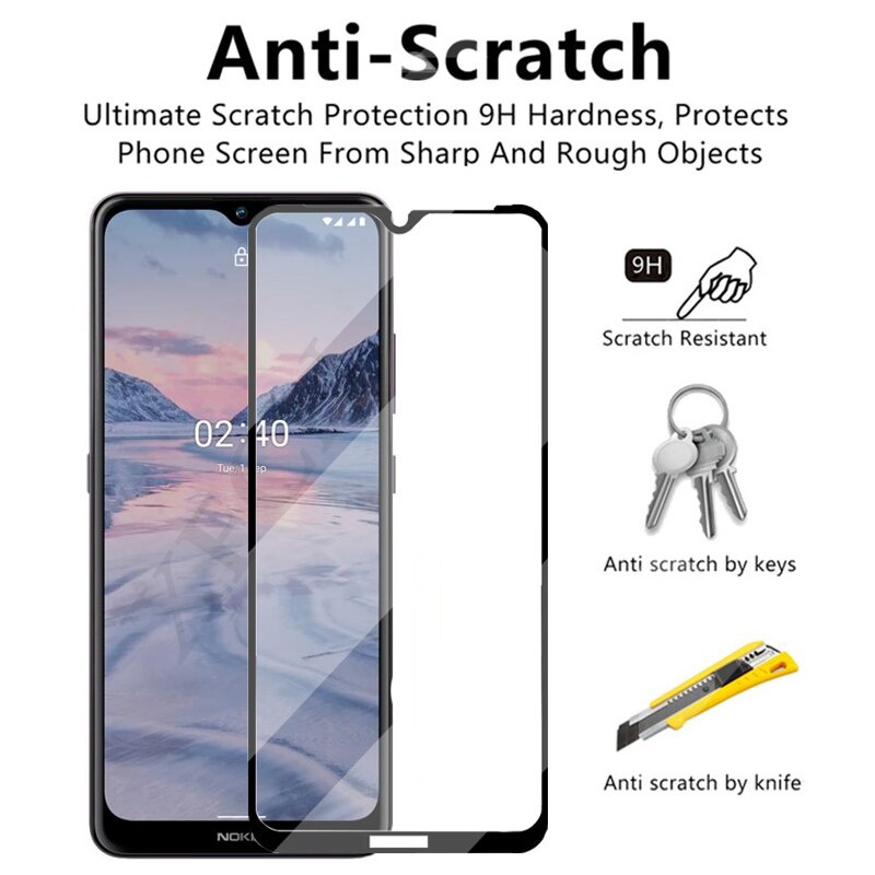 [FULL KEO-Ảnh Thật] Kính CL Nokia 5.3 Cường Lực 2.5D FULL Màn