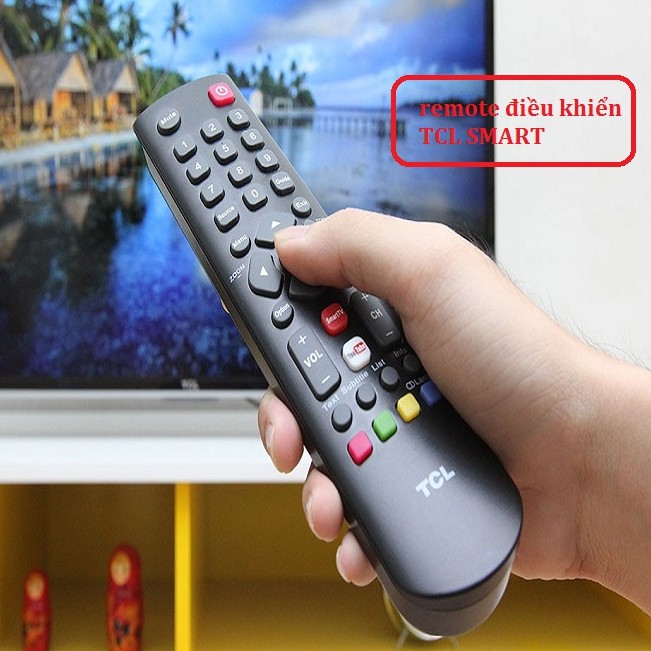 REMOTE ĐIỀU KHIỂN TIVI TCL - CÓ YOUTUBE