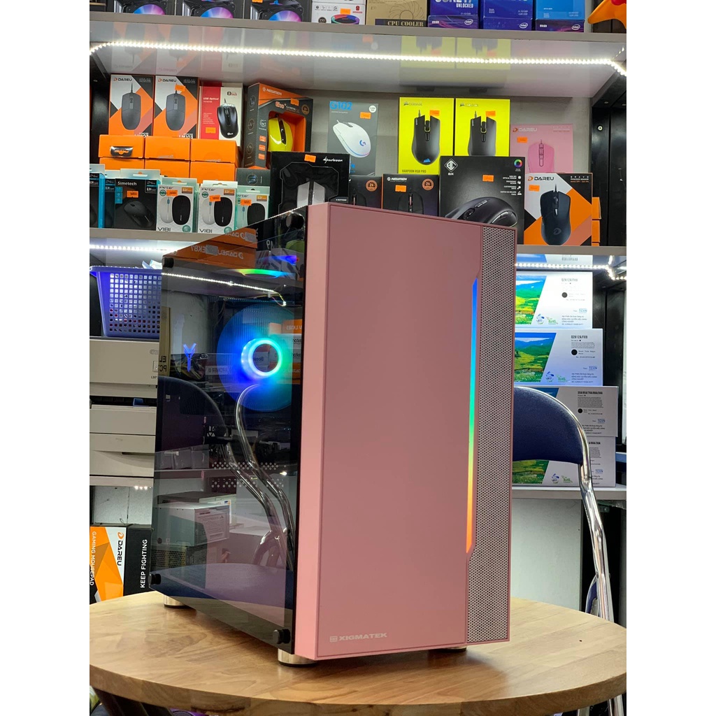 Thùng PC Gaming Queen (H310/i3-9100F/8GB/GTX1050Ti/160GB/250GB/400W) | BigBuy360 - bigbuy360.vn