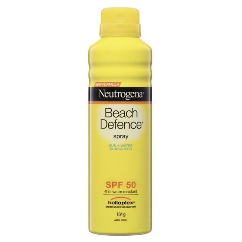 Kem chống nắng đi biển dạng xịt Neutrogena Beach Defence Sunscreen Spray Spf 50 184g