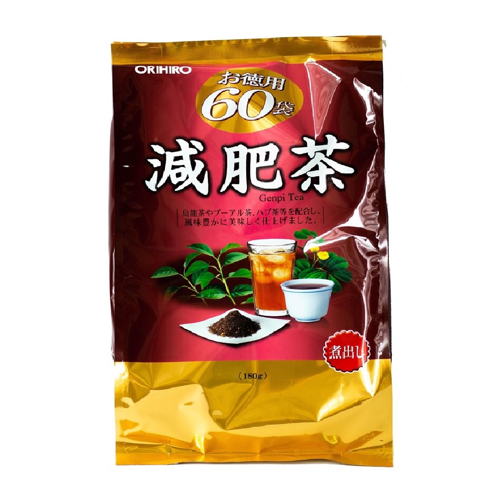 Trà Genpi Orihiro Hỗ Trợ Giảm Mỡ Thừa 60 Gói/Túi