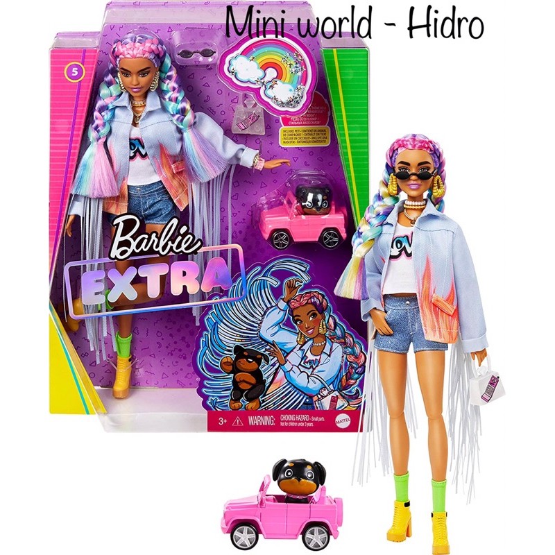 Búp bê Barbie Extra Doll chính hãng Full khớp