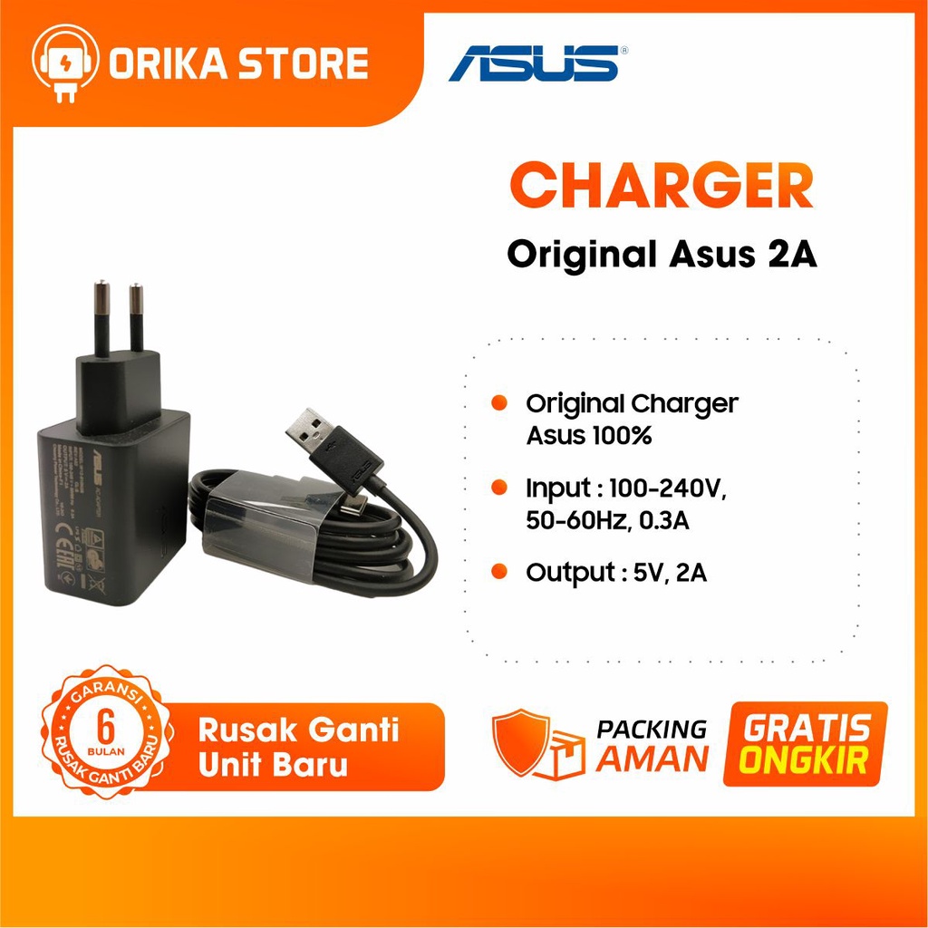 Bộ Sạc USB Kèm Dây Cáp Cho Asus Zenfone 2a 6 Tháng