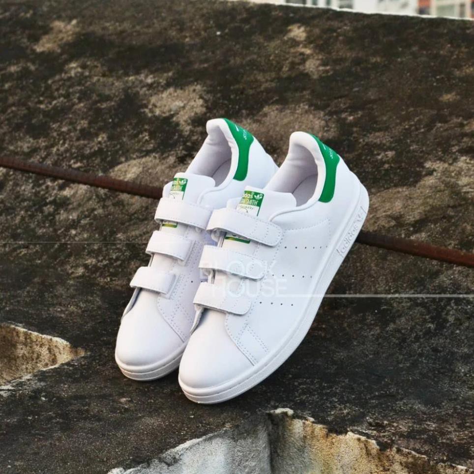 Tết Sale XẢ [Chính Hãng] GIÀY ADIDAS STAN SMITH CF GREEN (Stan Smith quai dán) . 2020 Xịn Nhẩt NEW ✔️ . ^ ' < 45h