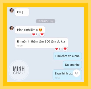 In ảnh ép lụa siêu giữ màu giá rẻ theo yêu cầu